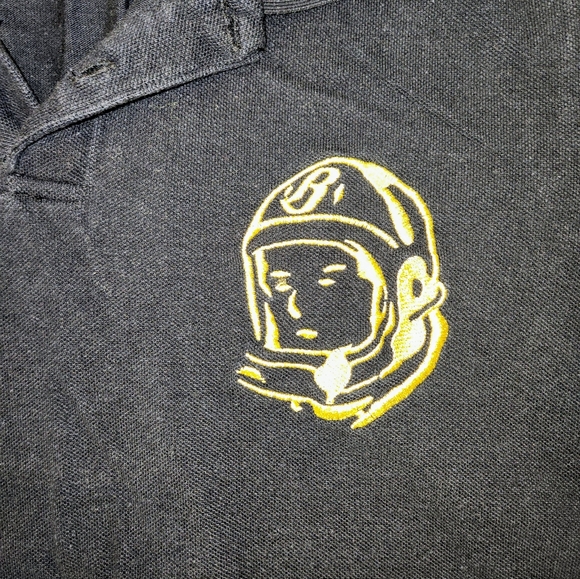 Billionaire Boys Club BBC Astronaut Logo Polo Shirt Size XL Ultra Rare See Pics - Picture 4 of 8